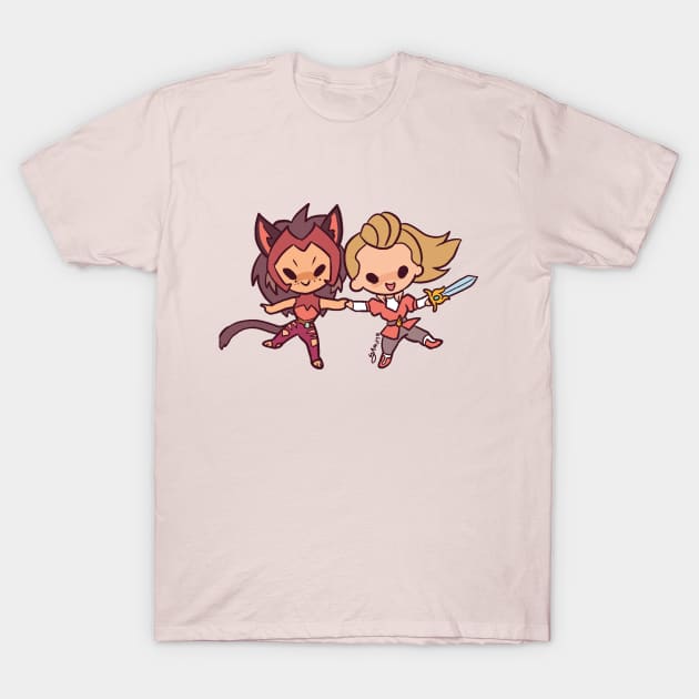 Catradora T-Shirt by Yamino